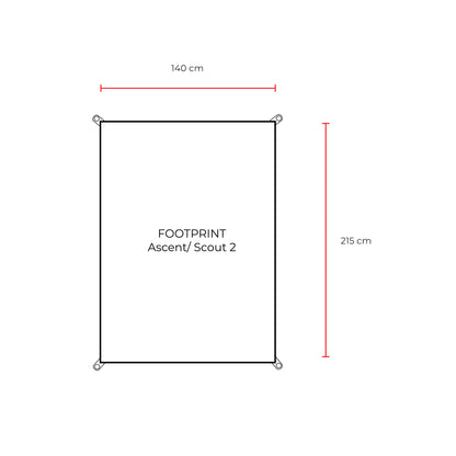 Footprint for Ascent/Scout 2